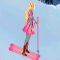 Barbie Skiing