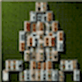 Mahjong 3d (039) Chrome - Chess Bishop