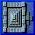Mahjongg 3d Deep Blue - The Castle