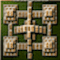 Mahjongg 3d (137) Tribal - Five Pyramids
