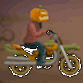 Pumpkin Head Rider V2