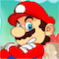 Snowy Mario 1